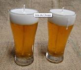 Vela Tulipa de Chopp 200ml - Em Gel